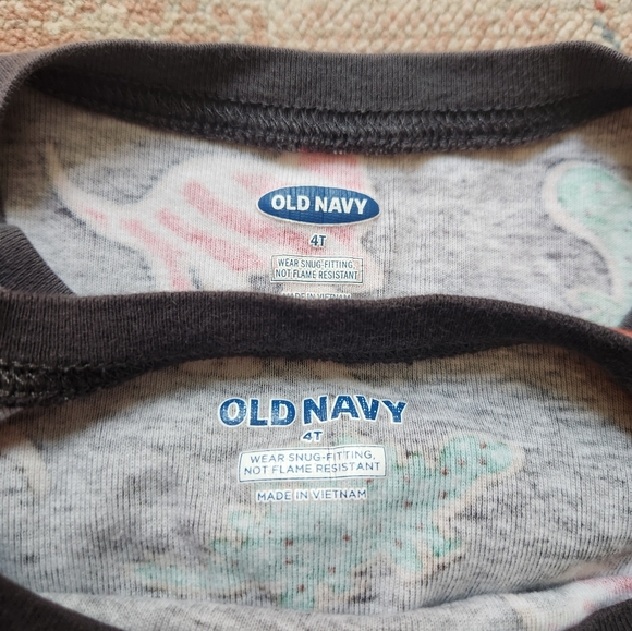 Kids Dinosaur Pajama Set Size 4t - Picture 5 of 6